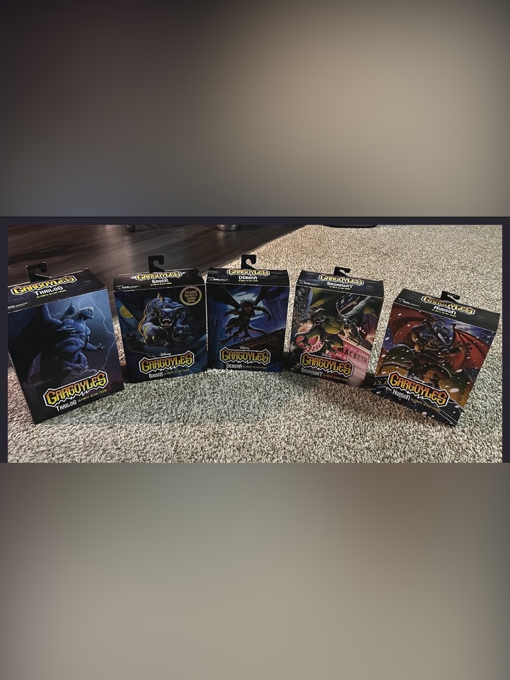Disney Gargoyles 5-Piece Figure Set